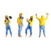 Onesie Kigurumi Minion för barn