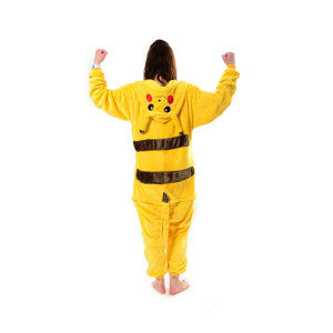 Onesie Kigurumi Pikachu för barn