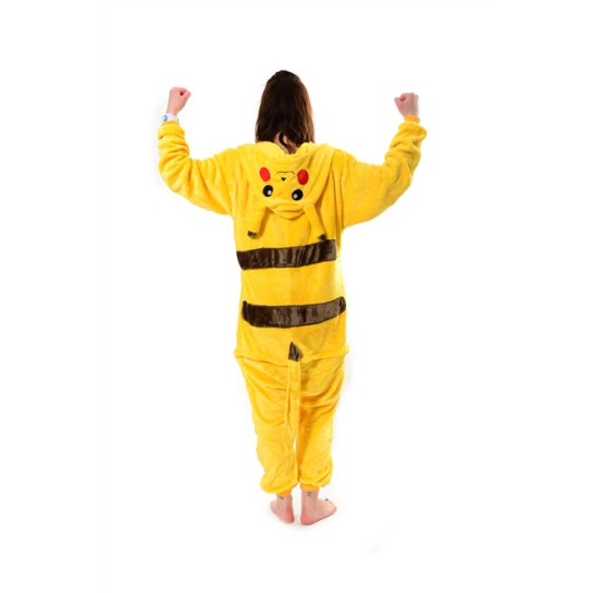 Onesie Kigurumi Pikachu för barn