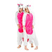 Onesie Kigurumi Vit Enhörning